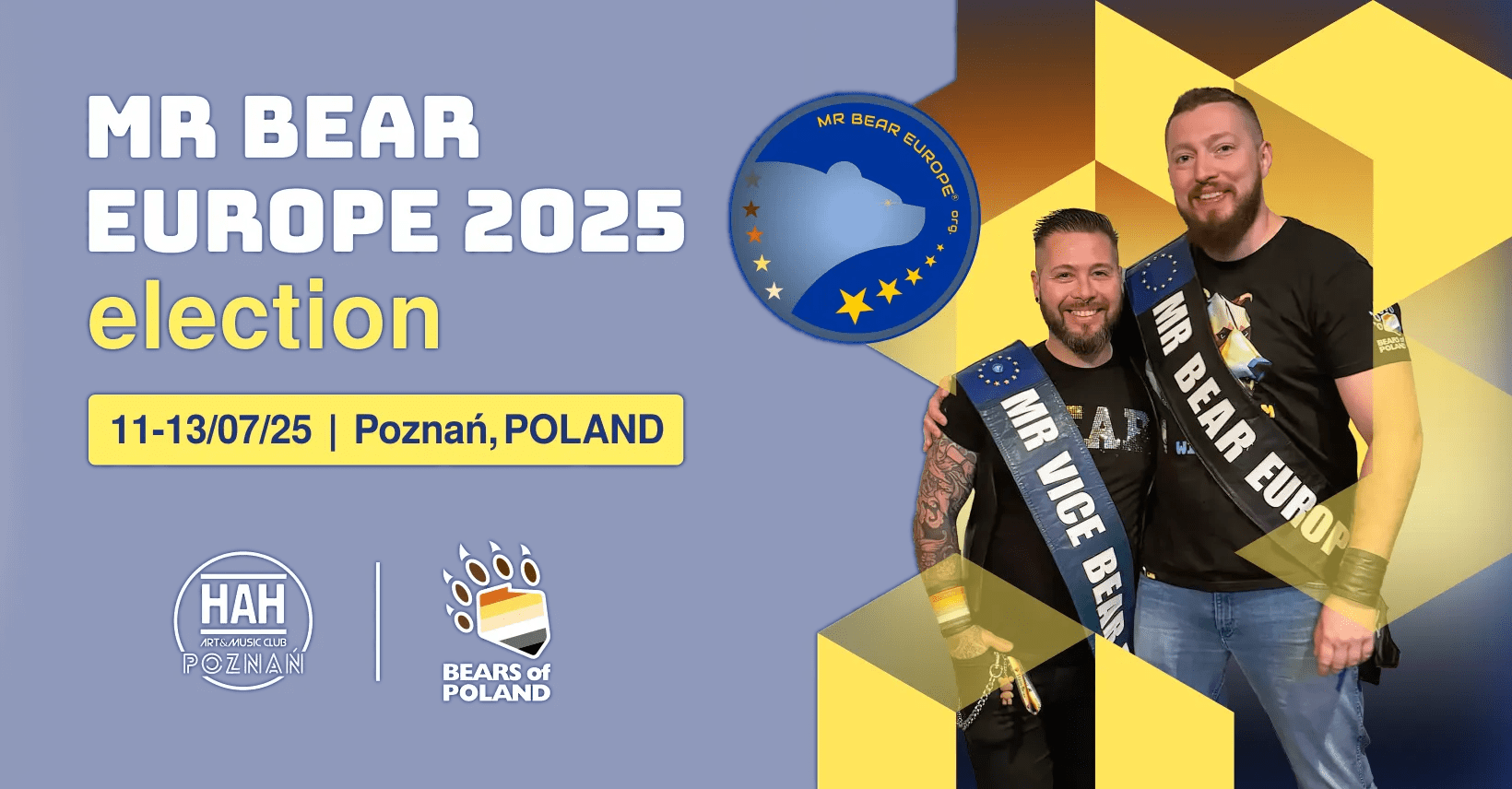 Mister Bear Europe 2025 election, 11-13/07/25, Poznań, Poland